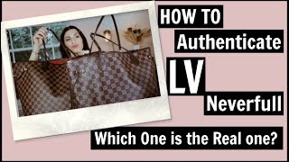 How to Authenticate a Louis Vuitton Neverfull GM [upl. by Lilahk]