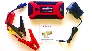 Jump Start Dead Car Battery  HIGH POWER Car Jump Starter  Test amp Review [upl. by Nasus990]