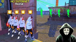 NO INTERNET PRANK  FREE FIRE FUNNY GAMEPLAY  NADIYA FF [upl. by Blanc814]