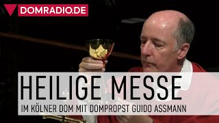 LIVE Heilige Messe im Kölner Dom am 22062021  Dompropst Guido Assmann [upl. by Adlecirg]