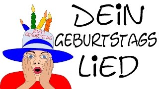 Geburtstagslied lustig Deutsch  Happy birthday song lustig [upl. by Eleph]