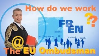 How we work at the European Ombudsman [upl. by Ihab]