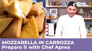 How to make the PERFECT MOZZARELLA IN CARROZZA  Traditional Neapolitan Recipe [upl. by Htebiram]