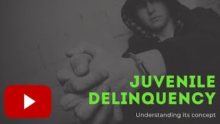 Understanding Juvenile Delinquency  Criminology [upl. by Anazus]