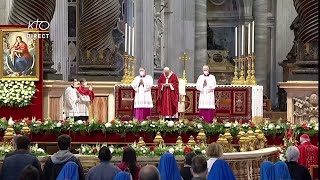 Messe de la Pentecôte par le Pape à Rome [upl. by Flss252]