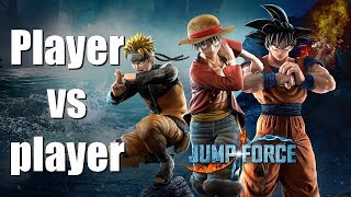 Local PvP in Jump Force single PC multiplayer [upl. by Yelsa]