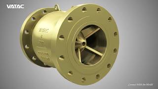 VATAC NON SLAM AXIAL FLOW CHECK VALVE [upl. by Gurtner]