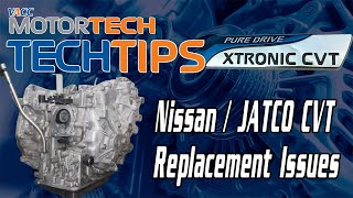 Nissan XTronic  JATCO CVT Replacement Issues [upl. by Anyale664]