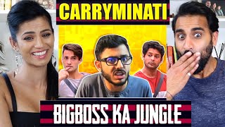 BIG BOSS BIG BOSS BIG BOSS PART 2 REACTION  CARRYMINATI [upl. by Annwahs]