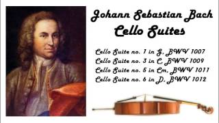 Johann Sebastian Bach  Cello suites in 432 Hz great for reading or studying [upl. by Mackey]