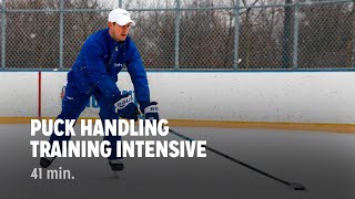 iTrain Hockey Puck Handling Training Intensive [upl. by Yrrol]