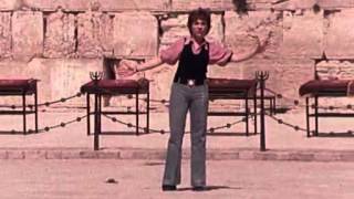 Rika Zarai  Yerushalayim shel zahav video of 1973 [upl. by Aznola]