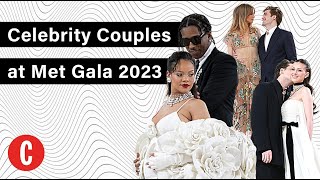 The Sweetest Couple Moments Met Gala 2023  Cosmopolitan UK [upl. by Tahpos]