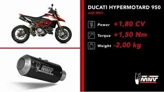 DUCATI HYPERMOTARD 950  MIVV MK3 [upl. by Meri]