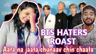 BTS💜 haters roast part2 DEVIKA GUPTA ftChappri Log [upl. by Serolod]