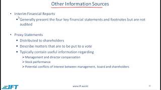 Level I CFA Financial Statement Analysis An Introduction [upl. by Jaco]