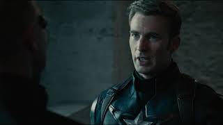 Captain America takes out Hydra Leader  Avengers Age of Ultron 2015  Movie Clip HD Scene [upl. by Elleral]