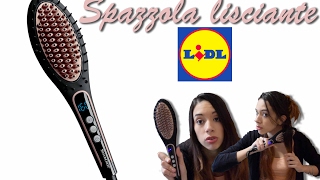 recensisco e provo la spazzola lisciante della LIDL [upl. by Bray]