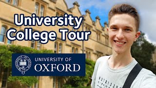 University College Univ Tour  Oxford University [upl. by Ardnaxila]