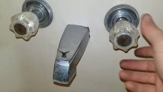 DIY  Bathtub Faucet Repair [upl. by Oinoitna]