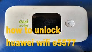 how to unlock huawei wifi e5577 [upl. by Yahska]