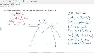 7ročník Konstrukce lichoběžníků 1 [upl. by Sam]