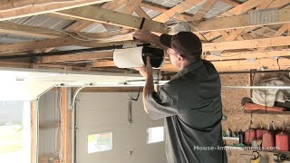 How To Install A Garage Door Opener [upl. by Ruthie]