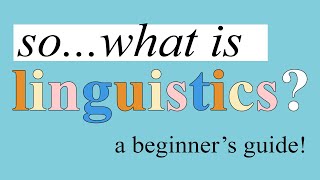 What is Linguistics  The Five Branches Explained [upl. by Ivens]