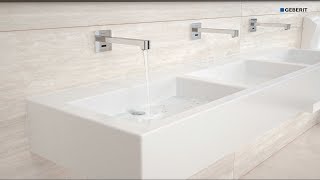 Geberit Tap System  Installation [upl. by Okomom]