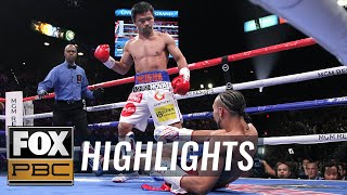 Manny Pacquiao vs Keith Thurman Full Fight  HIGHLIGHTS  PBC ON FOX [upl. by Lindblad]