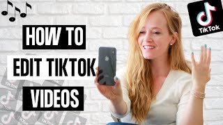 How to Edit a TikTok Video 2023  Tik Tok Editing Tutorial [upl. by Ocnarfnaig]