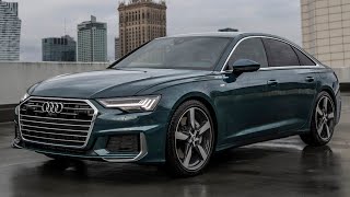 THE NEW 2021 AUDI A6 50TFSIe QUATTRO HYBRID  AUDIS NEW PHEV  IN DETAIL  In the cool Avalon green [upl. by Lemuela]