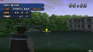 PS2 Fishermans Bass Club SLUS20428 Gameplay [upl. by Adeirf]