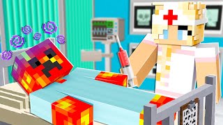 Playing as a NURSE in Minecraft [upl. by Eidnak486]