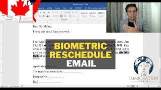 Reschedule Canada Biometric  How to get Biometric Appointment  Biometric for Canada Study Visa [upl. by Nesaj]