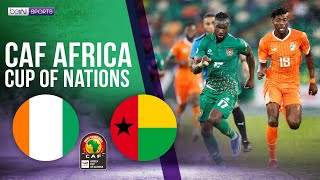 Ivory Coast vs GuineaBissau  AFCON 2023 HIGHLIGHTS  01132024  beIN SPORTS USA [upl. by Olivette]