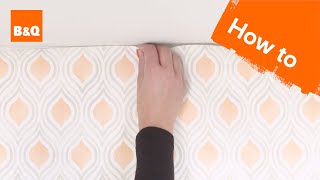 How to hang wallpaper  paste the wall [upl. by Stovall]