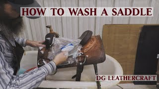 How To Wash a Saddle [upl. by Resiak]