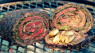 Braai Master Stuffed Flap Steak [upl. by Ydnelg]