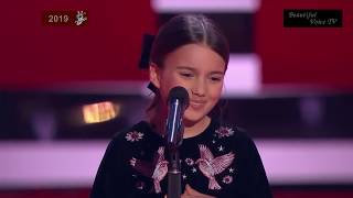 Edith Piaf  Lhymne à lamour Nino The Voice Kids Russia 2019 [upl. by Kcolttam]