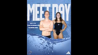 GVSU Swim amp Dive vs Wayne State [upl. by Osrick328]