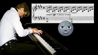 Beethoven Moonlight sonata mvt 1  Analysis UNREQUITED LOVE [upl. by Falito853]