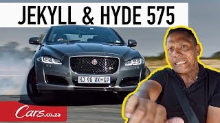 Sideways In Luxury  The Jaguar XJR575 Limited Edition  Review [upl. by Standice]