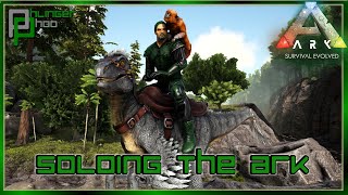 TAMING A PACK OF RAPTORS Soloing the Ark S6E8 [upl. by Coshow]