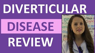 Diverticulitis  Diverticular Disease Nursing  Diverticulosis Symptoms Diet Treatment NCLEX [upl. by Rafe]