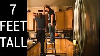 WHY ITS FUN TO BE TALL as a 7 foot guy [upl. by Humfrid]