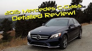 2015 Mercedes CClass C300 4Matic Detailed Review and Road Test [upl. by Aubarta]