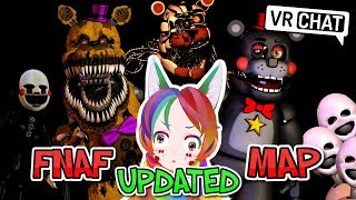 VRChat THIS FNAF MAP JUST GOT A WHOLE LOT SCARIER VRChat Fnaf Map update [upl. by Maitland549]