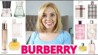 BURBERRY PERFUME RANGE REVIEW  Soki London [upl. by Uokes]