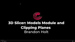 3D Slicer Models Module and Clipping Planes [upl. by Norling82]